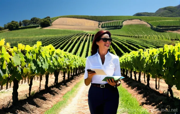 소믈리에 취업 성공 사례 - **Prompt:** "A Portuguese female sommelier, elegantly dressed in a classic, professional uniform, st...